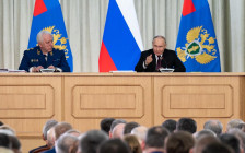 Александр Гуцан и Владимир Путин