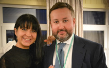 Дочь Игоря Сечина Инга Каримова и ее муж Тимербулат Каримов


