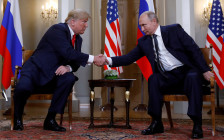 Дональд Трамп и Владимир Путин 