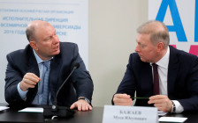 Владимир Потанин (слева) и Муса Бажаев




