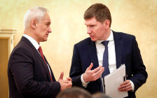 Андрей Белоусов и Максим Решетников (слева направо)