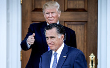 Дональд Трамп и Митт Ромни


