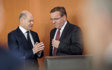 Олаф Шольц и Борис Писториус