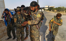 Бойцы SDF