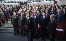 Владимир Путин на ежегодном расширенном заседании коллегии МВД


