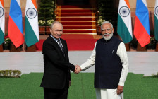 Владимир Путин и Нарендры Моди 