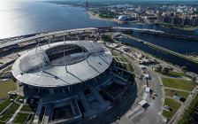 Строительство стадиона «Зенит Арена» в Санкт-Петербурге


