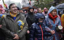 Михаил Саакашвили(слева)


