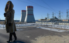Вид на энергоблоки Нововоронежской АЭС