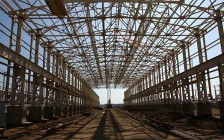 Строительная площадка Тайшетского алюминиевого завода




