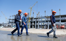 Строительство «Стадиона Калининград» для проведения матчей чемпионата мира по футболу 2018 года


