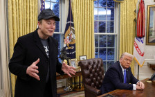 Илон Маск и Дональд Трамп