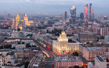 Москва. Вид на город. 2014 год


