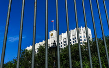 Вид на здание Дома правительства России


