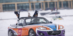 Mazda Ice Race 2012: кенгуру на российском льду . Фотослайдер 0