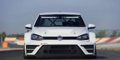 Volkswagen представил гоночную модификацию Golf. Фотослайдер 0