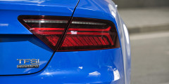 Тест BMW X5, Range Rover и Audi A7 - внешка Audi