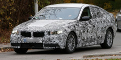 Компания BMW впервые вывела на тесты 5-Series GT. Фотослайдер 0