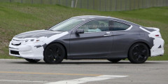 Honda вывела на тесты обновленное купе Accord. Фотослайдер 0