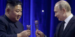 Владимир Путин предложил тост ​за укрепление дружбы между Россией и КНДР, благополучие народов и здоровье северокорейского лидера