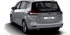 Обновленный Opel Zafira рассекретили до премьеры . Фотослайдер 0
