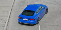 Тест BMW X5, Range Rover и Audi A7 - внешка Audi