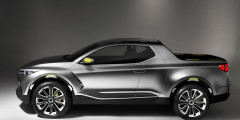 Серийную версию пикапа Hyundai Santa Cruz представят в 2018 году . Фотослайдер 0