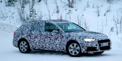 Audi вывела на зимние тесты A4 Allroad. Фотослайдер 0