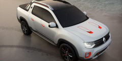Dacia представила пикап Duster Oroch. Фотослайдер 0