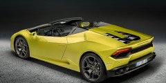 Родстер Lamborghini Huracan получил задний привод . Фотослайдер 0