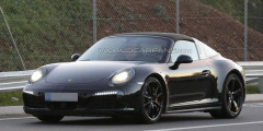 Porsche тестирует обновленный 911 Targa. Фотослайдер 0