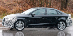 Седан Audi A3 получит обновленную версию . Фотослайдер 0