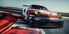 Porsche представил гоночную версию 911 для Ле-Мана. Фотослайдер 0