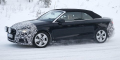 Audi приступила к испытаниям обновленного кабриолета A3. Фотослайдер 0