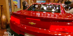 Обновленный Chevrolet Camaro показали во время телевизионного шоу. Фотослайдер 0