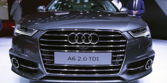 Audi A6 оснастили матричными фарами и новыми моторами. Фотослайдер 0