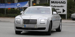 Рестайлинговый Rolls-Royce Ghost проходит дорожные тесты. Фотослайдер 0