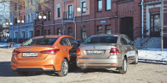 Hyundai Solaris против VW Polo - Поло Экстерьер