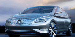 Infiniti LE: подзарядка без проводов. Фотослайдер 0