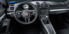 Новый Porsche Cayman GT4 получил 385-литровый мотор. Фотослайдер 0