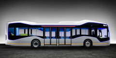 Mercedes-Benz выпустил первый беспилотный автобус . Фотослайдер 0