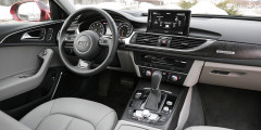 Audi A6 против Jaguar XF. Audi Салон