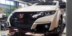 Honda Civic Type R рассекретили до премьеры. Фотослайдер 0