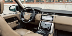 Максималисты. BMW X7 против Range Rover - Range салон