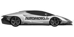 Дизайн Lamborghini Centenario рассекретили до премьеры. Фотослайдер 0