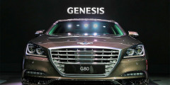 Genesis представил премиальный седан G80. Фотослайдер 0