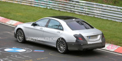 Mercedes начал тестировать новый S-Class AMG. Фотослайдер 0