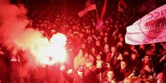 В Сербии после победы на парламентских выборах коалиции «Александр Вучич — Сербия не должна останавливаться» начались протесты
