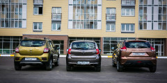 Русский под прикрытием. XRAY против Sandero Stepway и mi-Do. Фотослайдер 0