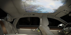 Volvo представила роскошный трехместный седан с проектором